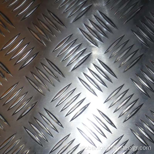 China Q235B Checked Steel Plate/Sheet Diamond Plate Manufactory